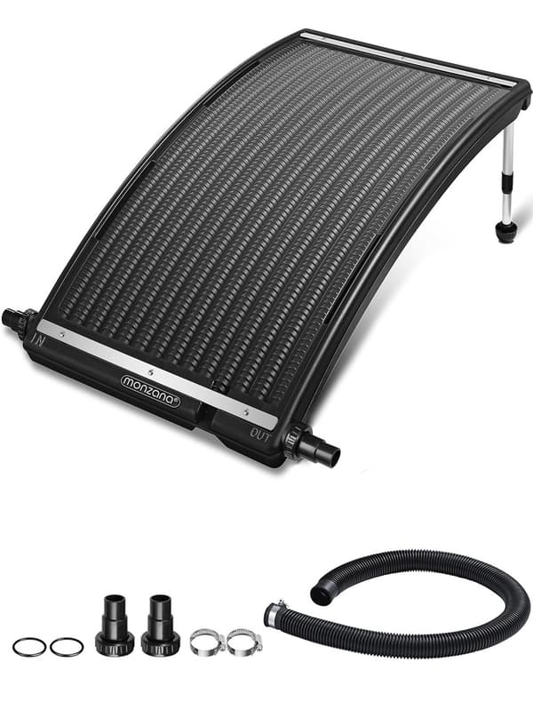 Solcellspanel för poolvärme, 112x55x14cm, miljövänlig