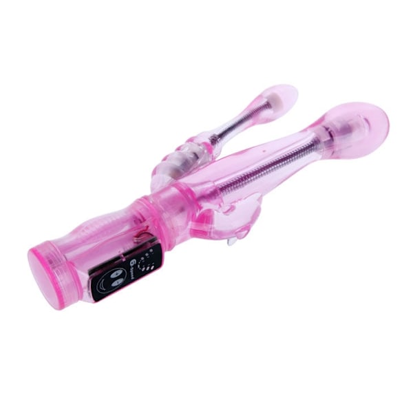 Baile - Fleksibel Vibrator Med Anal Stimulator