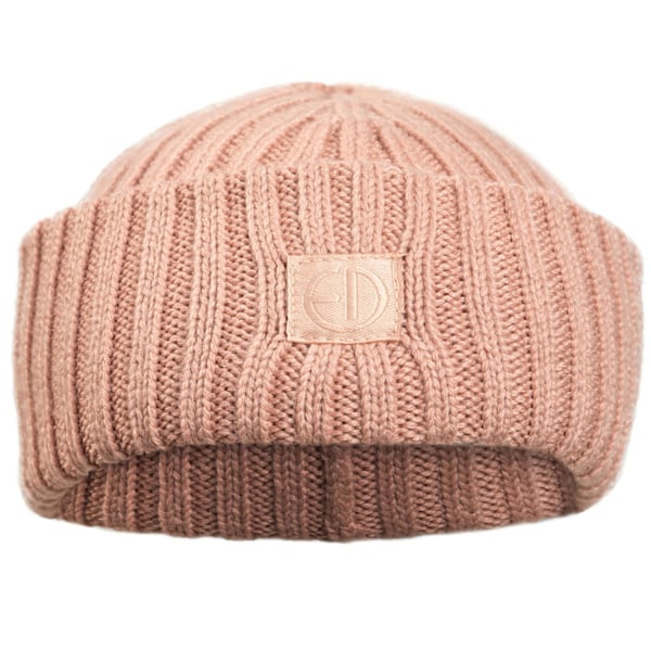 Uld Beanie - Blushing Pink 2-3 år