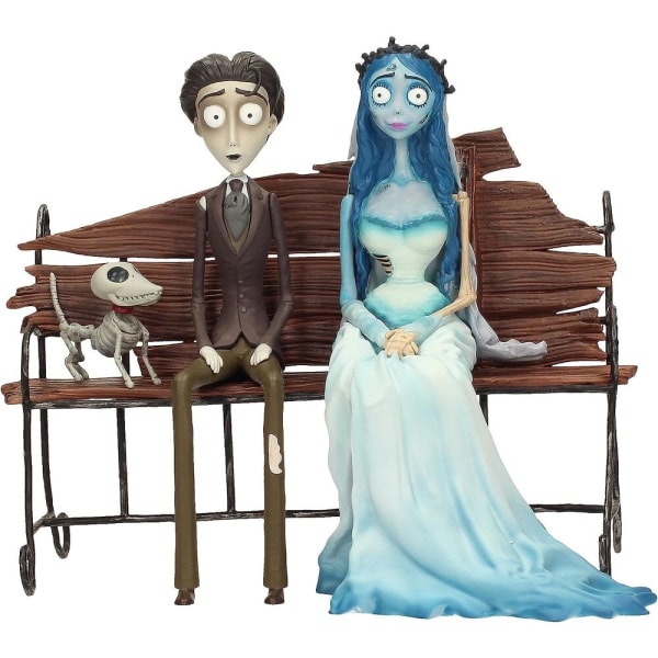 The Corpse Bride Emily och Victor figur