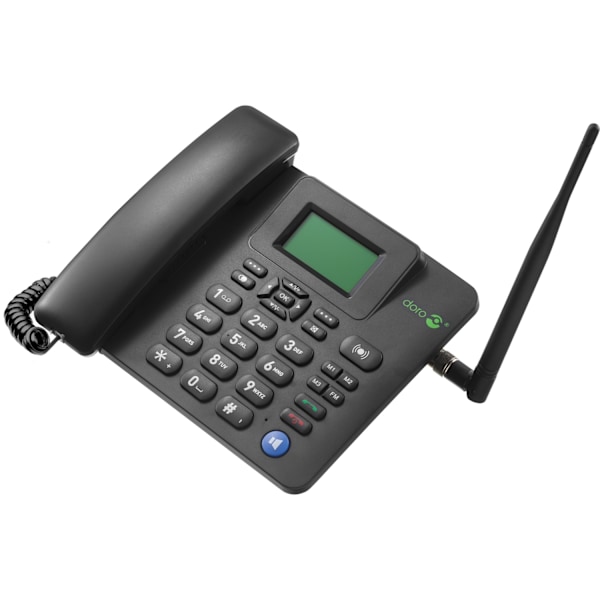 4100H 4G bordtelefon, sort Sort