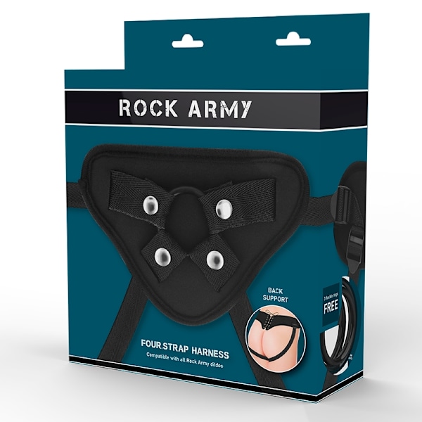 Rockarmy - Justerbar sele og fleksible ringe