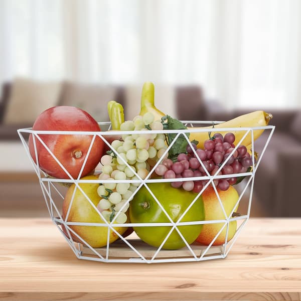 Frugtkurv med gitterdesign