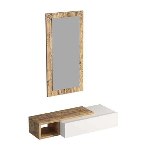 Sideboard Vien - Atlantic Pine, Vit