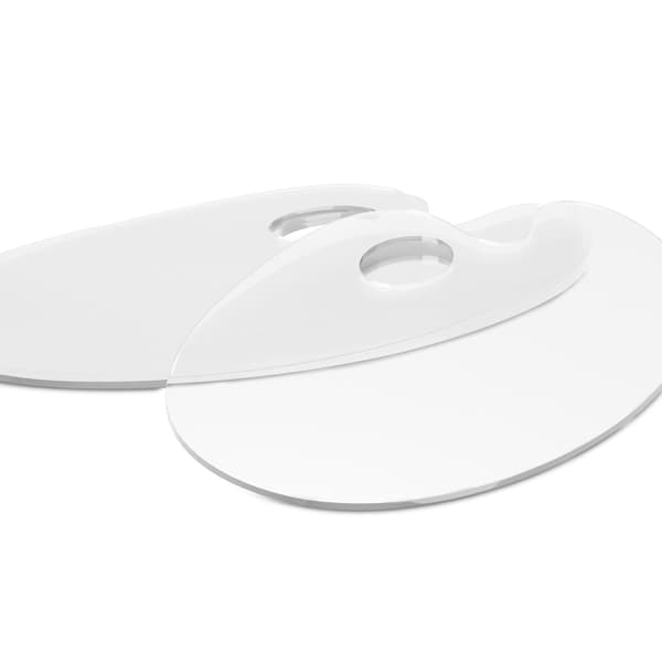 Färgpalett akryl 10-pack