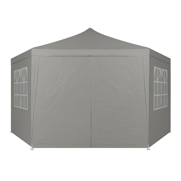 Garden Trade Pavilion Teltta 2x2x2 m Windows Gray MultiGardenilla