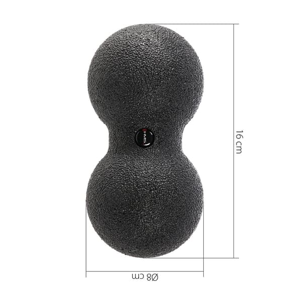 Dobbelt massagebold, 8x16 cm
