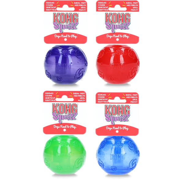KONG Squeezz Ball Medium (Assort.)