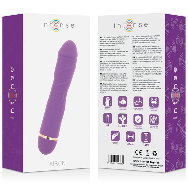 Intense - Airon 20 Speeds Silikone Lilac