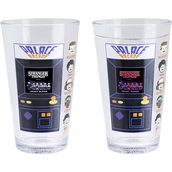Stranger Things Arcade Machine Glass, kapasiteetti 450 ml