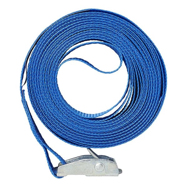 Knytband blått med snäpplås 5 meter