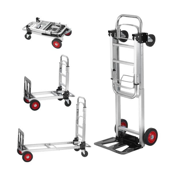 Konvertibel sækkevogn, 2-i-1 foldbar, 180 kg