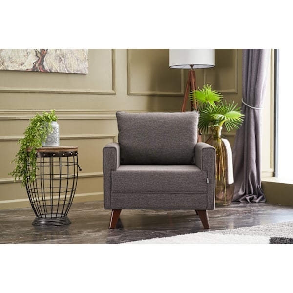 1-Sid Sofa Bella Lænestol - Brun