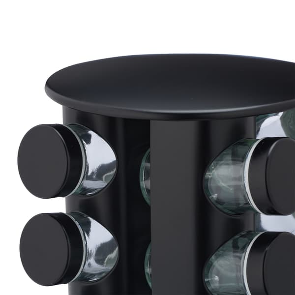 Krydderi karrusel med 12 glas