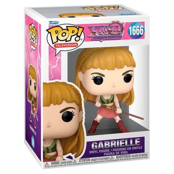 Xena Warrior Princess Gabrielle Action Figur, 6-tommer samleobjekt