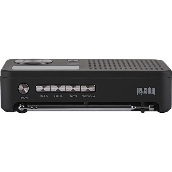 DABMAN 13 Bærbar DAB+ / FM-radio sort