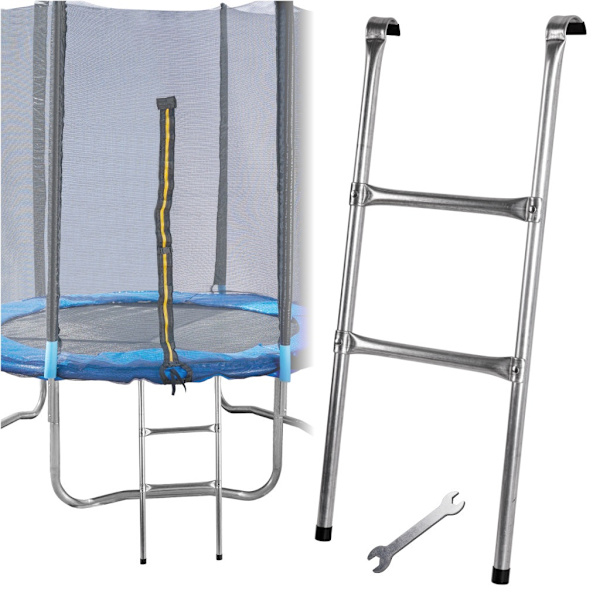 Trampolinstige i metal