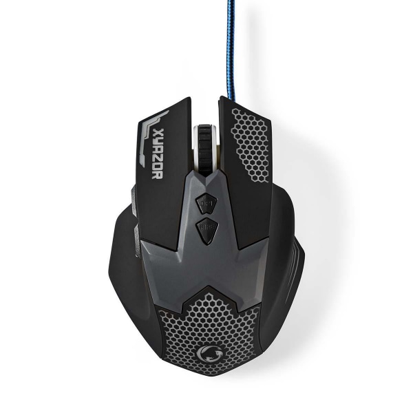 Gaming Mouse | Kabel | 800 / 1200 / 1600 / 2400 dpi | Justerbar