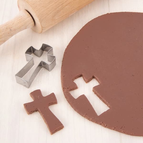 Krydsform til udstikker, rustfrit stål, 6,4 cm