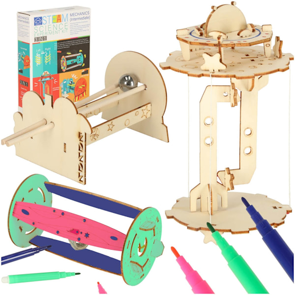 DIY science experiment kit mekaniker 3-i-1