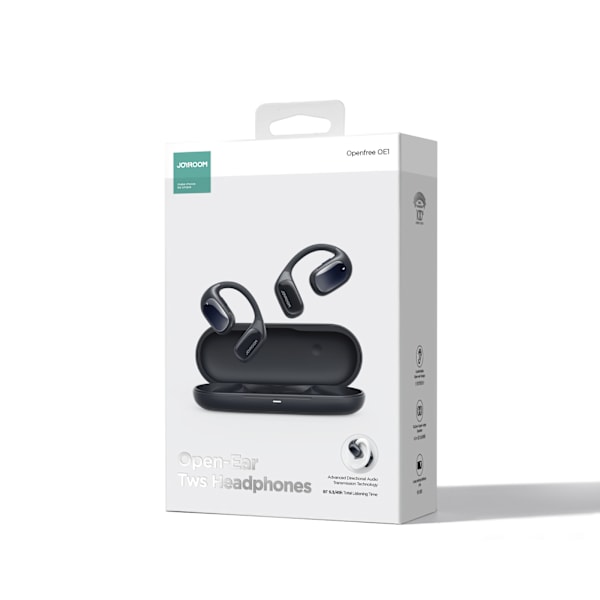Openfree JR-OE1 langattomat on-ear kuulokkeet, tummansininen