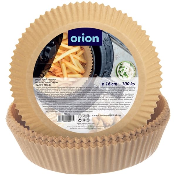 100-pack engångsinsatser för luftfritös, oljebeständiga, 230°C