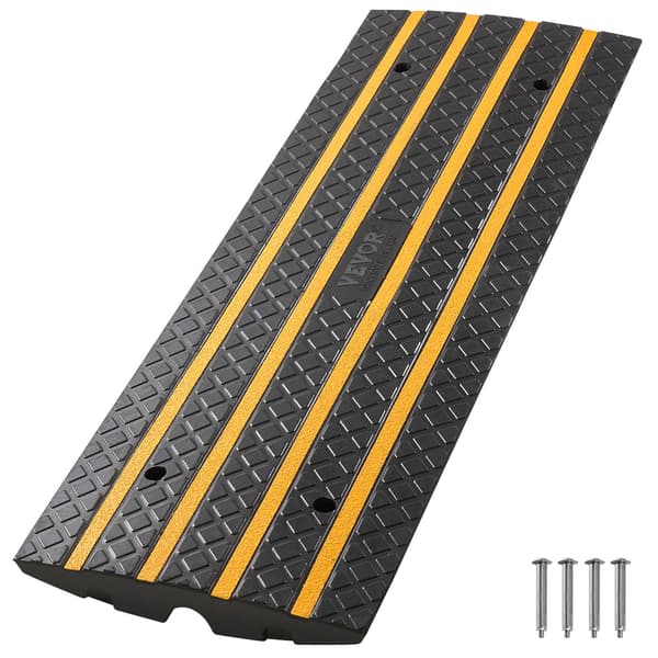 Gummikantramp 15 ton, 66 mm höjd, reflekterande, 1-pack
