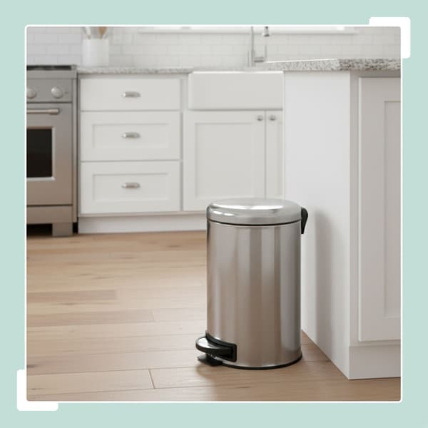 12L Step Bin med indvendig spand – Soft-Close, håndfri