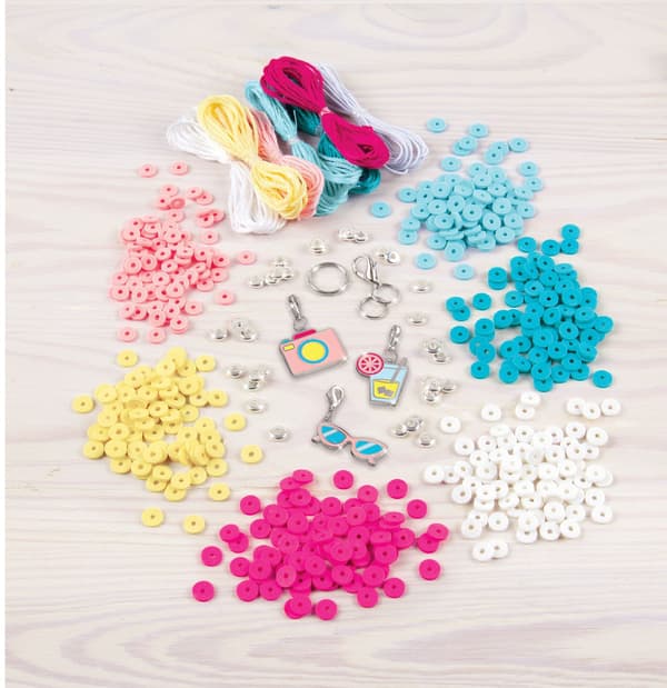Make It Real Tee itse -rannekorusarja "Summer Vibes Heishi Bead"