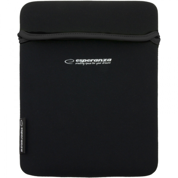 Esperanza neopreenipussi tabletille 9,7" Et172K musta/musta