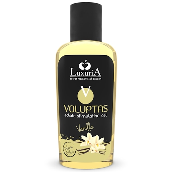 Intimateline Luxuria - Voluptas ätbar massagegelvärmande effekt - Vanilj 100 Ml