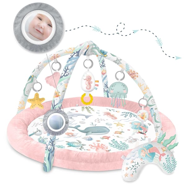 Ocean Nukido Interactive Play Mat - vaaleanpunainen