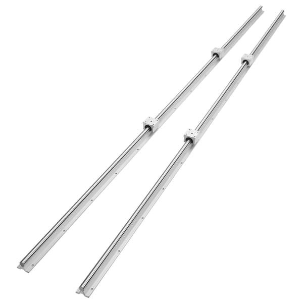 Lineaarikiskosarja 2000 mm, 16 mm, 2 kiskoa 4 lohkoa