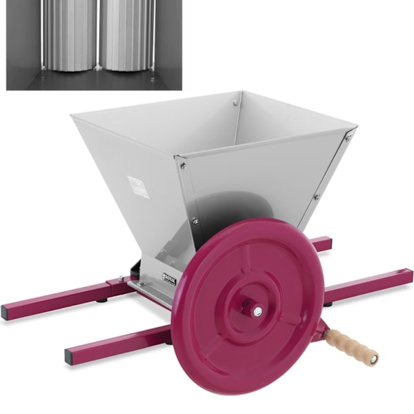 Manuell rivare för vindruvor, bär, frukt, 27 l