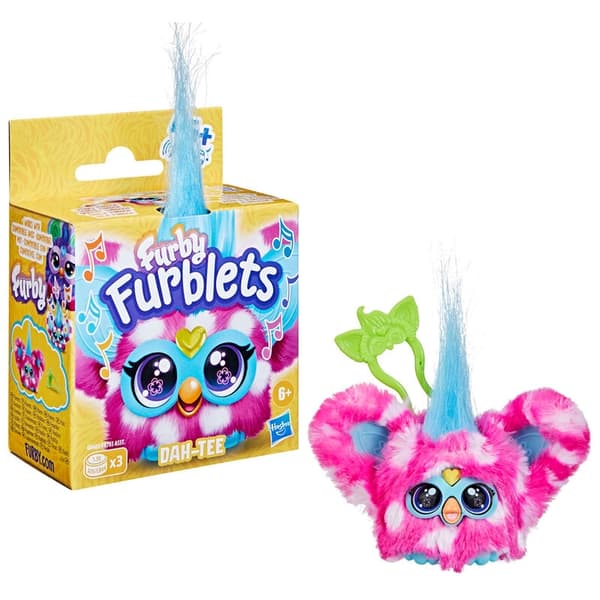 Furby Mini Interactive Toy med lyd- og bevægelsesfunktioner
