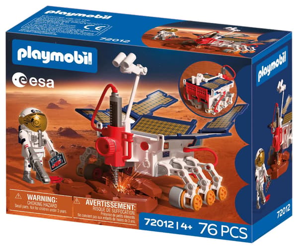 Mars Exploration Rover-legetøj med boremaskine og kameraer