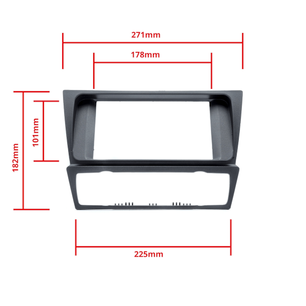 EPCR-FRAME10 RUNKO AUTORADIOLLE 2DIN