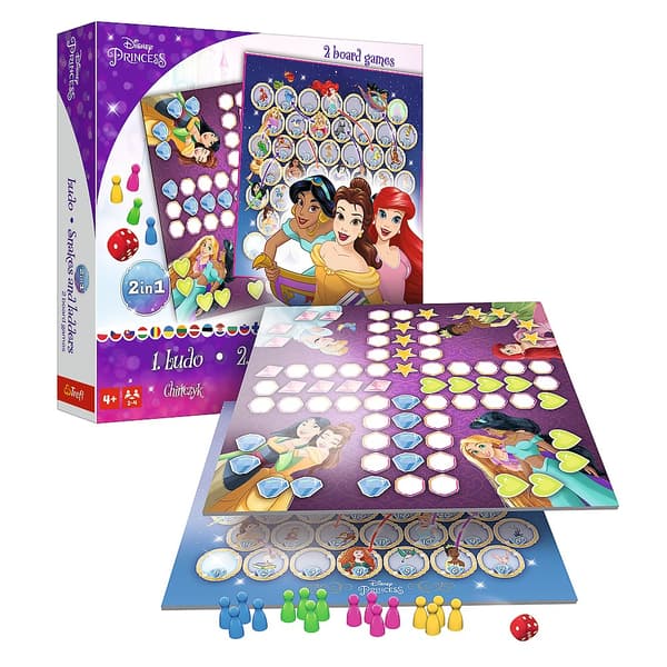 Trefl Disney Princess -lautapeli 2 in 1