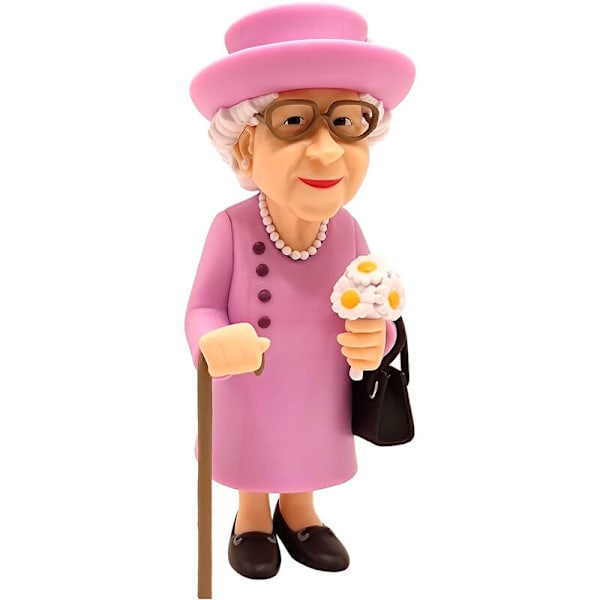 Dronning Elizabeth II Minix-figur 12 cm