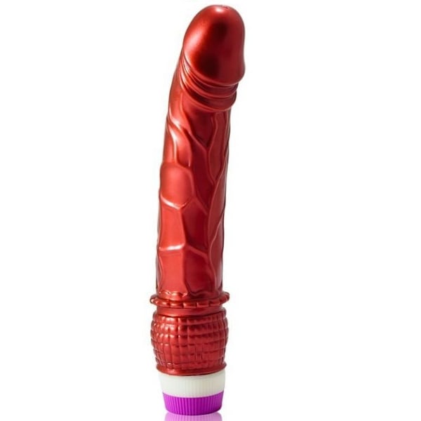 Baile - Realistisk Röd Vibrator 23 Cm