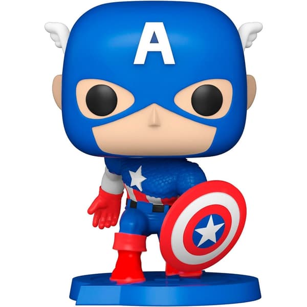 Marvel Avengers Captain America Comic Cover Art Print
