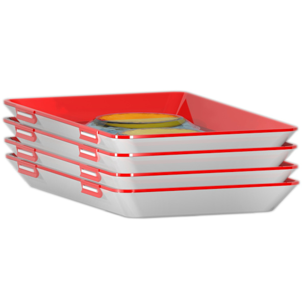 Genius Ideas "Clever Tray" förvaringssystem för färskvaror XL - 1 del