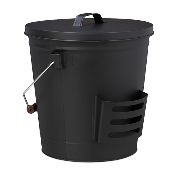 Askebæger med låg og kattebakke
