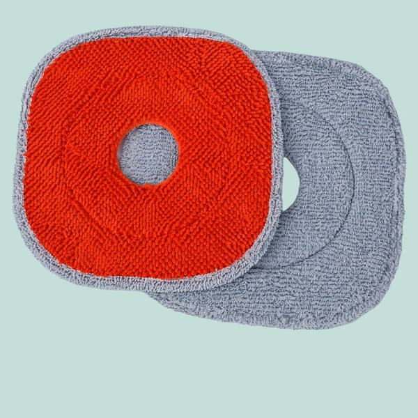 Hopfällbart moppset med mikrofiberdynor och vridsystem