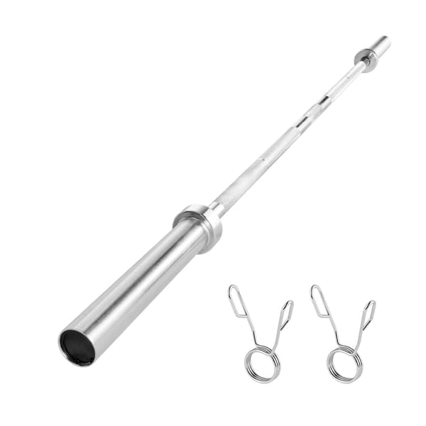 1,8 m vægtstang, 5 cm skiver, 225 kg, forkromet greb