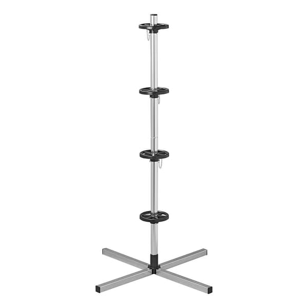 Däckstativ aluminium XL för 4 däck