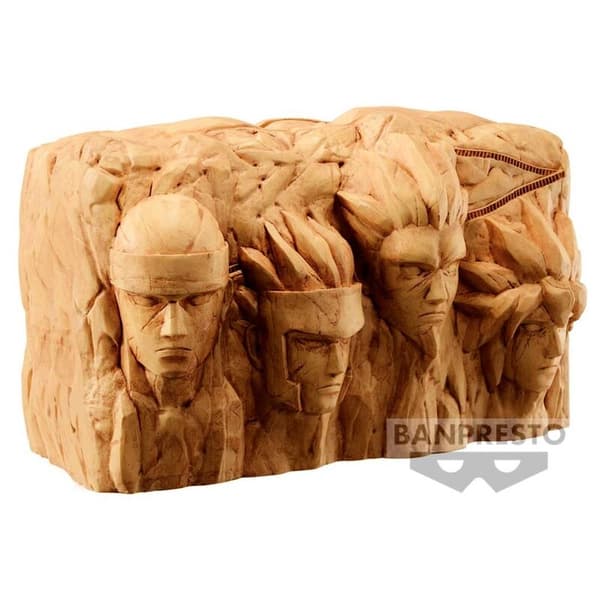 Hokage Rock Figur, 18 cm samleobjekt, Naruto Shippuden
