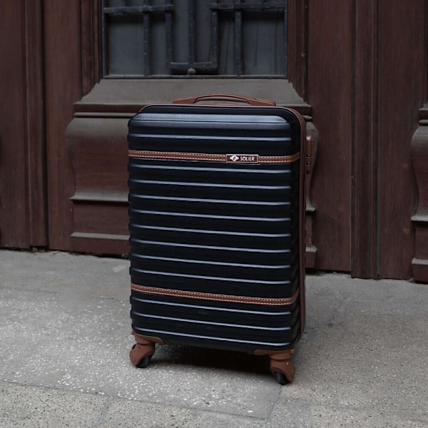 Lille rejsekuffert S 20' ABS STL957 bordeaux