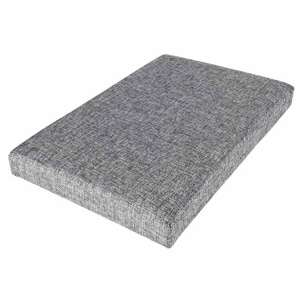 Grå foldbar opbevaringsfodbold med sæde, 50x31x31 cm