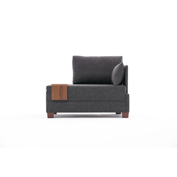 1-sædet sofa flyve højre - antracit